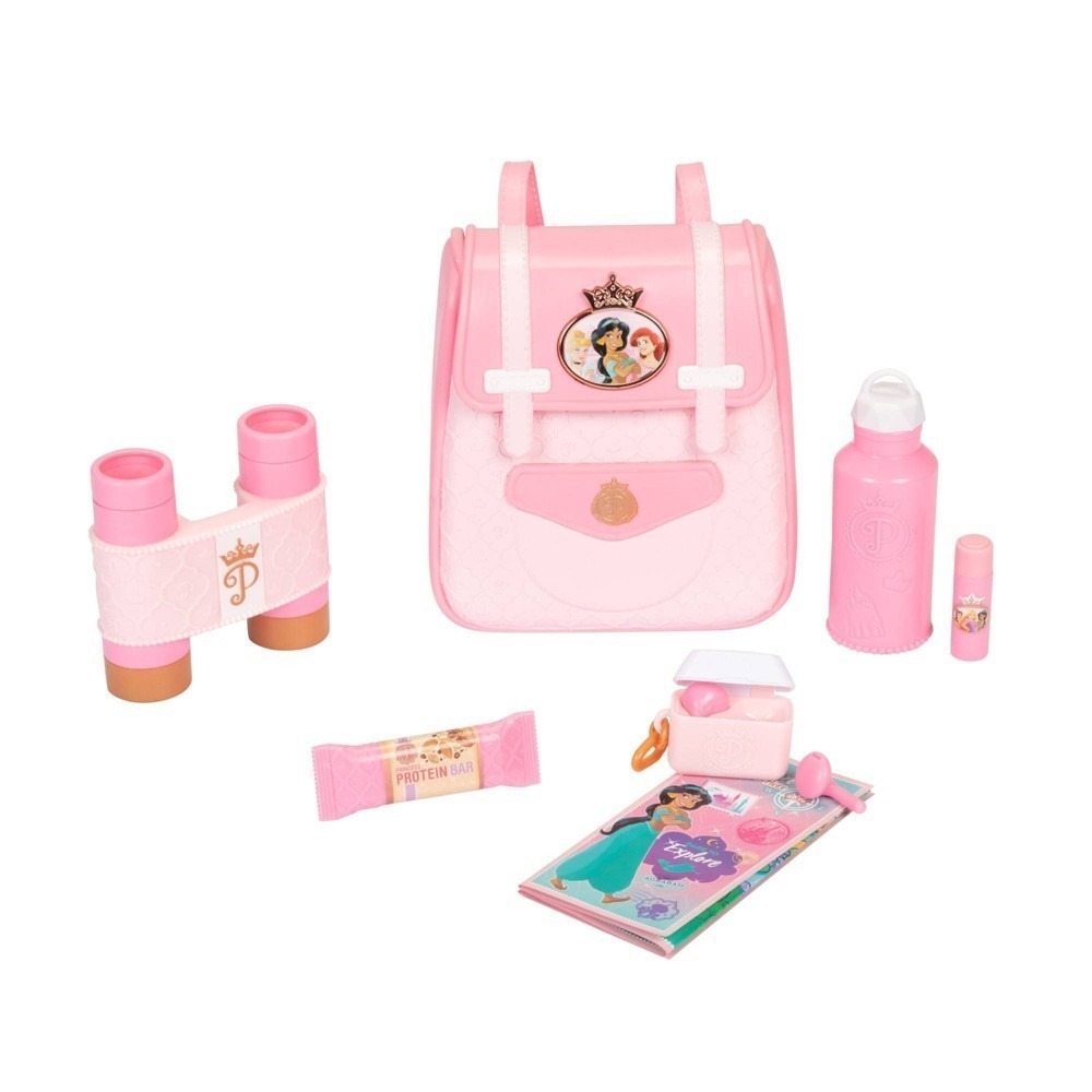 Disney Princess Style Collection Trendy Traveler Backpack Playset Girls Age 3-6